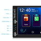 7 Inch Car Hd Mp5 Player W / Carplay Bluetooth Fm U Disk Remote - Standard + 8Led Camera