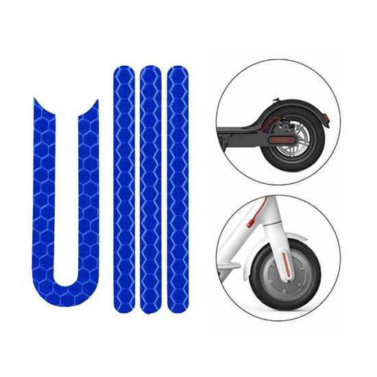 Reflective Stickers for Xiaomi Mijia M365 Pro Scooter - Blue