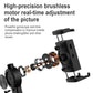 Foldable 3-in-1 Gimbal Stabilizer with Bluetooth Remote and Tripod for Smartphones