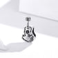 925 Sterling Silver Guitar Beads For Diy Bracelets & Necklaces