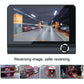 Hd 1080P Car Dvr With 3-In-1 Function And Wide Angle Night Vision - 4 Inch