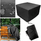 Outdoor Furniture Set Cover - Waterproof Anti-Uv Dust-Proof - 210D Oxford Cloth - 242X162X100Cm - Black
