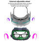 Soft Adjustable Vr Eye Mask Set For Meta Quest 3