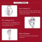 925 Sterling Silver Heart Lock Pendant For Diy Bracelets & Necklaces