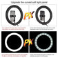 10.2 Rgbw Led Ring Light Kit With 1.1M Tripod Remote Ball Head And Phone Clamp