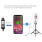 10.2 Rgbw Led Ring Light Kit With 1.1M Tripod Remote Ball Head And Phone Clamp