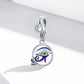 925 Sterling Silver Egyptian Twin Eyes Pendant