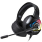 Surround Gaming Headset With Mic & Rgb Lights