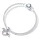 925 Sterling Silver Heart Wing Pendant For Diy Bracelets & Necklaces