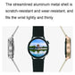 1.36 Inch Hd Screen Smart Call Watch With Nfc Function - Black Steel
