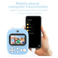 32G Instant Camera With 2.4 Display & Card Reader For Kids - 1200W Blue