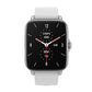 Smart Bluetooth Watch With Heart Rate Monitor Silver Gray