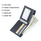 Rfid-blocking Men Wallet with Card Holder by Baweisi - Black