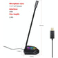 Flexible Usb Microphone With Rgb Lighting For Voice Chat And Video Conferencing