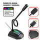 Flexible Usb Microphone With Rgb Lighting For Voice Chat And Video Conferencing