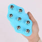 5-Element Meridian Brush Lymphatic Roller Massager Plus Magnetic Blue