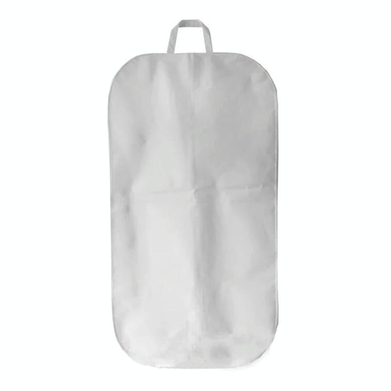 Black Non Woven Coat Suit Dust Bag 60X100Cm - White 60X120Cm
