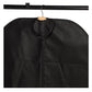Black Non Woven Coat Suit Dust Bag 60X100Cm - White 60X120Cm