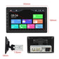 10.1 Inch Full Screen Car Mp5 Player With Wired Carplay - Standard + 12 Light Camera
