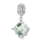 925 Sterling Silver Natural Flower Pendant For Diy Bracelet Style - Flower