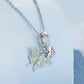 925 Sterling Silver Natural Flower Pendant For Diy Bracelet Style - Flower