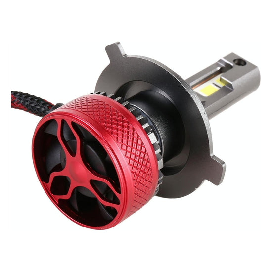 1 Pair H4 Dc12V 65W 6000K 6500Lm Led Car Headlights