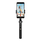 Foldable 3-In-1 Gimbal Stabilizer With Bluetooth Remote And Selfie Stick For Smartphones