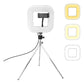 Dimmable Square Led Light With Tripod And Phone Holder