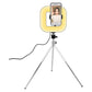 Dimmable Square Led Light With Tripod And Phone Holder
