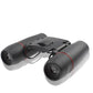 Compact 30x60mm Red Binoculars for Outdoor Day Vision