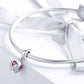 925 Sterling Silver Tulip Pendant For Diy Bracelets & Necklaces