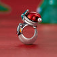 925 Sterling Silver Christmas Snowman Bracelet Beads
