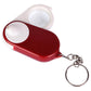 10X Pocket Magnifier With Led Light - Best For Reading