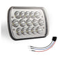 7 Inch 5X7 H4 15W Dc 9 - 30V 1500Lm Ip67 Car Truck Off - Road Vehicle Led Work Lights / Headlight With 15Leds Lamps