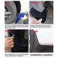 For Volkswagen Beetle 2005-2011 4Pcs / Set Car Auto Soft Plastic Splash Flaps Fender Guard