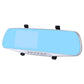4.3 Inch Hd 1080P Rearview Mirror Vehicle Dvr With Screen Display
