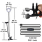 Adjustable 3.5 Live Broadcast Led Fill Light with Phone Clamp