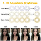 Adjustable 3.5 Live Broadcast Led Fill Light with Phone Clamp