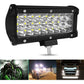 7 Inch 18W 1800Lm 3 Row Led Strip Light Working Refit Off - Road Vehicle Lamp Roof Strip Light
