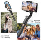 Multifunctional Mobile Phone Gimbal Stabilizer With Live Video And Selfie Stick