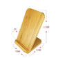 Wireless Bamboo Charger For Qi Phones