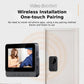 2.4G Wireless Doorbell With 4.3 Ips Screen And Night Vision Camera