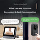 2.4G Wireless Doorbell With 4.3 Ips Screen And Night Vision Camera