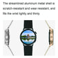 1.36 Inch Hd Screen Nfc Smart Call Watch Gold Steel