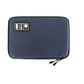 Portable Mobile Phone U Disk Storage Bag - Multifunctional Navy