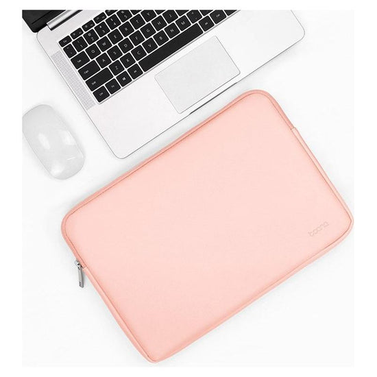 11 / 12 Inch Pink Pu Leather Laptop Bag