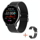 Heart Rate / Blood Oxygen / Blood Pressure Monitoring Bluetooth Smart Calling Watch - Mesh Black