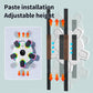 Bluetooth Music Boxing Machine - 4 Modes 9 Speeds Colourful Lights - With Kids Gloves Black