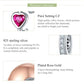 925 Sterling Silver Openable Heart Key Charm For Diy Bracelets