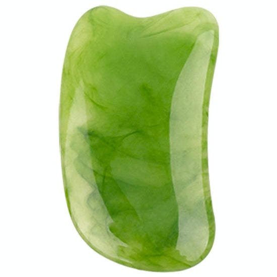 Facial Massage Stick For Beauty Salon Green Resin Scraping Sheet